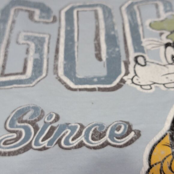 Goofy Shirt, Adult XL, Light Blue Short Sleeve T-shirt - Picture 6 of 8